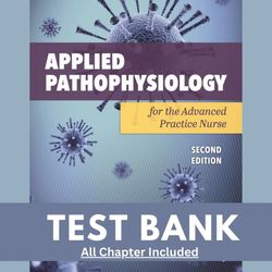 latest 2023 applied pathophysiology for the advanced practice nurse 2nd edition bu lucie test bank