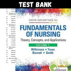bates fundamentals of nursing theory concepts (vol 1) 4th edition wilkinson test bank | all chapters included