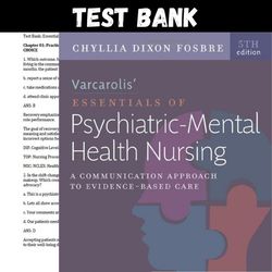 varcarolis essentials of psychiatric mental health nursing a communication approach to evidence based care 5th edition