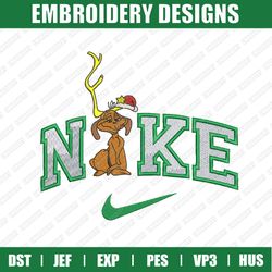 nike dog christmas embroidery designs, christmas embroidery designs, nike christmas designs, instant download