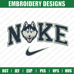 nike uconn huskies embroidery files, sport embroidery designs, nike embroidery designs files,  instant download