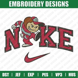 nike ohio state buckeyes embroidery files, sport embroidery designs, nike embroidery designs files, instant download