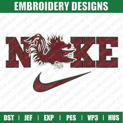 nike south carolina gamecocks embroidery files, sport embroidery designs, nike embroidery designs files, instant downloa