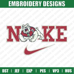 nike x fresno state bulldogs embroidery files, sport embroidery designs, nike embroidery designs files, instant download