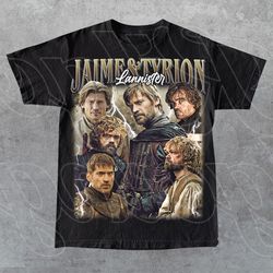 limited jaime and tyrion lannister v2 vintage gift for woman and man png sublimation