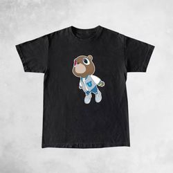 kanye west graduation dropout bear png, kanye west sweatpng, kanye west graduation png, vintage png, fan gift png