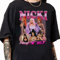 nicki minaj, nicki minaj png, nicki minaj fan, nicki minaj gift, rapper homage graphic png, unisex png, crew png, gift f