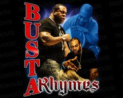 busta rhymes png, png file design, bootleg tees design, ready