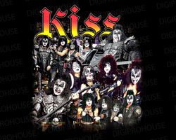 kiss rock bands designs png classic rock band design rock