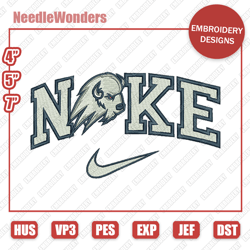 nike embroidery designs, nike utah tech trailblazers christmas designs, sport embroidery designs, digital file