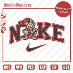 nlfsport embroidery designs, nike rutgers scarlet knights mascot digital designs, nike embroidery designs, digital file