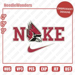 nlfsport embroidery designs, nike x ball state cardinals digital designs, nike embroidery designs, digital file