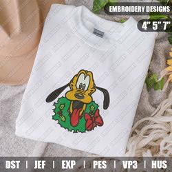 desney pluto embroidery files, disney christmas embroidery designs, disney embroidery designs files, instant download