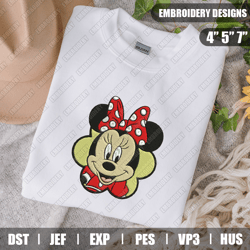 minnie mouse embroidery files, disney embroidery designs, minnie embroidery designs files, instant download