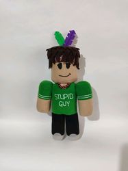 stupid guy toy youtube character a popular youtube series from a cool dad silly guy plush toy