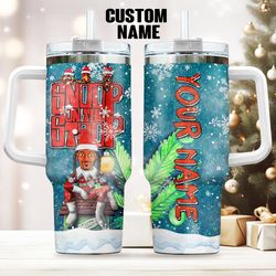 custom name snoop on a stoop hip hop lovers christmas 90s 40oz stanley tumbler, rapper stanley tumbl