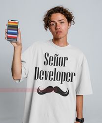 SENOR DEVELOPER Unisex shirt  Developer Shirt, Engineer Shirt, Computer Shirt, P