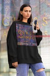 glass animals heat waves sweatshirt, glass animals shirt, glass animals retro 90s tees, gl