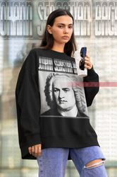 johann sebastian bach classical music artist sweatshirt js bach, pianist js bach homage,js