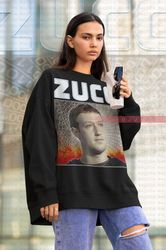 lil zucc rapper sweatshirt, mark sweater, zuckerberg vintage shirt, zuckerberg homage tshi