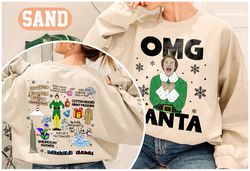 vintage elf christmas movie sweatshirt, xmas classic movie 90s shirt, elf christmas sweater, christmas elf shirt, christ