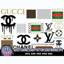 gucci louis vuitton logo bundle svg, brand svg, gucci svg, louis vuitton svg, louis vuitton logo svg, fashion logo svg