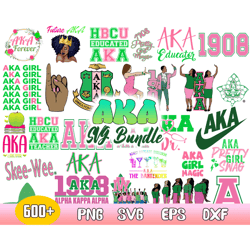 alpha kappa alpha svg bundle, alpha kappa alpha svg, sorority svg, aka woman svg