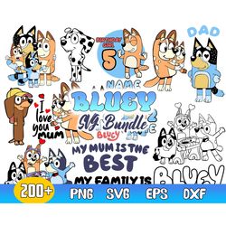 snickers bluey svg, bluey svg, bluey, blue, blue dog, bluey characters, bluey dog, buey svg, bluey family svg