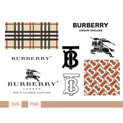 burberry bundle svg, burberry logo svg, burberry svg, brand logo, fashion logo, logo bundle svg file