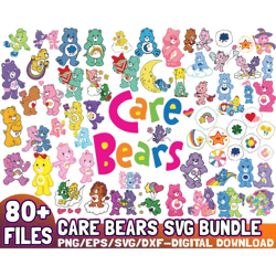 evil care bears svg bundle, care bears layered cricut, funny svg, funny care bears svg bundle, sarcastic care bears svg