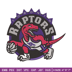 toronto raptors mascot embroidery design, nba embroidery, sport embroidery, embroidery design, logo sport embroidery.