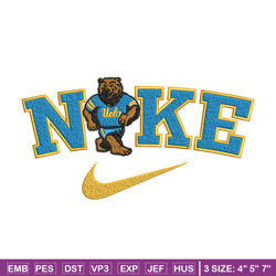 ucla bruins embroidery design, sport embroidery, nike design, embroidery file,embroidery shirt, digital download