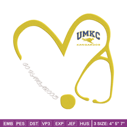 umkc roos logo embroidery design, ncaa embroidery, sport embroidery, logo sport embroidery,embroidery design