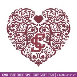 usc trojans heart embroidery design, sport embroidery, logo sport embroidery, embroidery design, ncaa embroidery