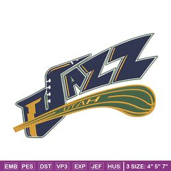 utah jazz logo embroidery design,nba embroidery, sport embroidery, embroidery design, logo sport embroidery.