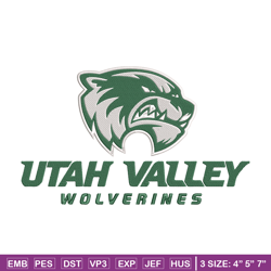 utah valley university embroidery design, ncaa embroidery, sport embroidery, embroidery design, logo sport embroidery