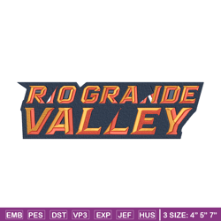 utrgv vaqueros logo embroidery design, ncaa embroidery, embroidery design,logo sport embroidery,sport embroidery