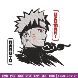 uzumaki naruto embroidery design, naruto embroidery, embroidery file, anime embroidery, anime shirt, digital download