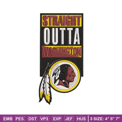 washington redskins embroidery design, washington redskins embroidery, nfl embroidery, logo sport embroidery. (2)