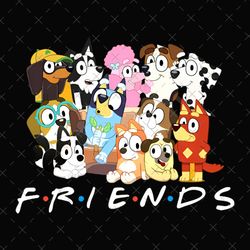 bluey best friends png, bluey friend png, png png, digital png, bluey love