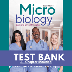 test bank for microbiology basic and clinical principles 2nd edition  by lourdes norman mckay chapter 1-21
