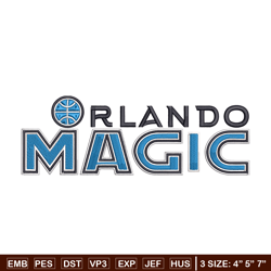 orlando magic logo embroidery design, nba embroidery, sport embroidery, embroidery design,logo sport embroidery