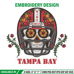 skull helmet tampa bay buccaneers embroidery design, buccaneers embroidery, nfl embroidery, logo sport embroidery.