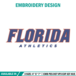 university of florida logo embroidery design, ncaa embroidery, embroidery design, logo sport embroiderysport embroidery