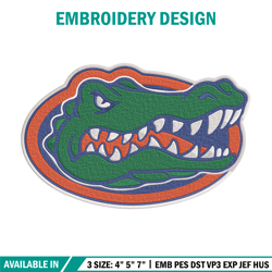 university of florida logo embroidery design, ncaa embroidery, sport embroidery,logo sport embroidery,embroidery design