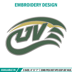 utah valley wolverines logo embroidery design, ncaa embroidery,embroidery design,logo sport embroidery,sport embroidery