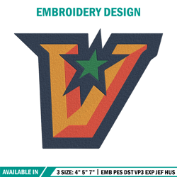 utrgv vaqueros logo embroidery design, sport embroidery, logo sport embroidery, embroidery design,ncaa embroidery
