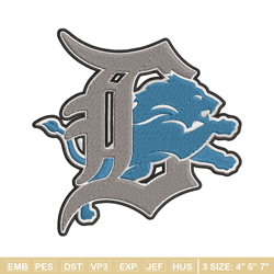 detroit lions embroidery design, detroit lions embroidery, nfl embroidery, logo sport embroidery, embroidery design. (2)