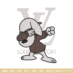 dog louis vuitton embroidery design, lv embroidery, brand embroidery, embroidery file, logo shirt, digital download