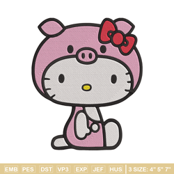 hello kitty embroidery design, hello kitty embroidery, embroidery file, anime embroidery, digital download